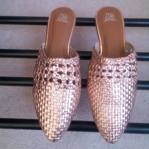 JEFFREY CAMPBELL Women Mule Slide Sandal  NEW NWOB